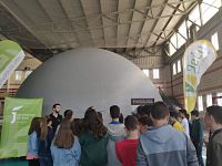 Visita al Planetario Móvil