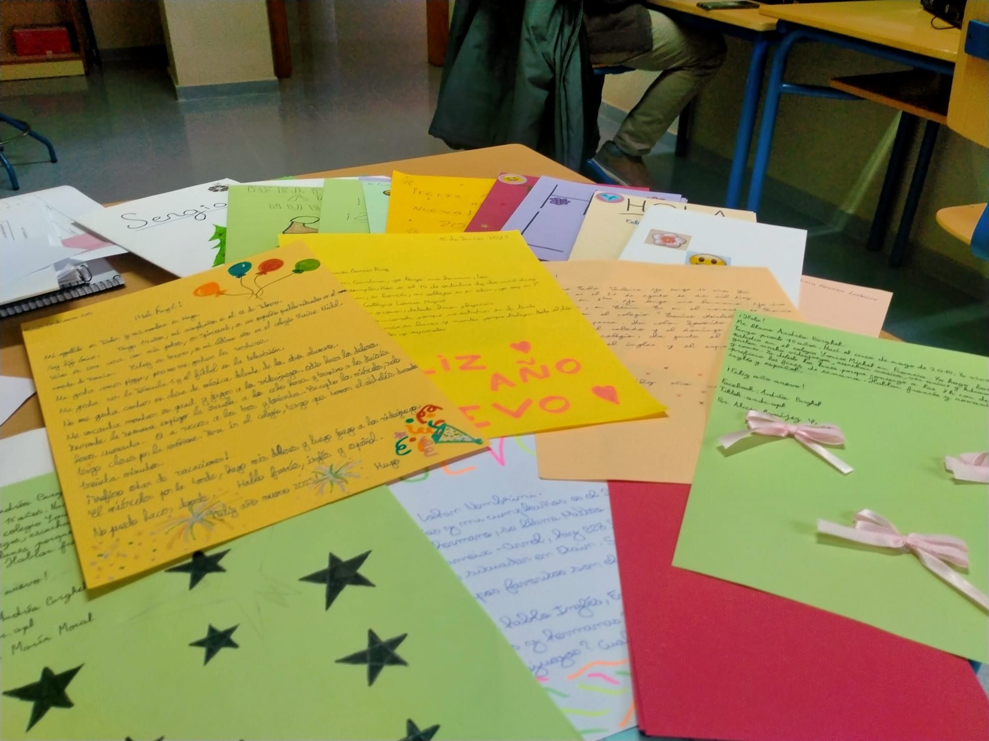 Intercambio de Postales en Francés