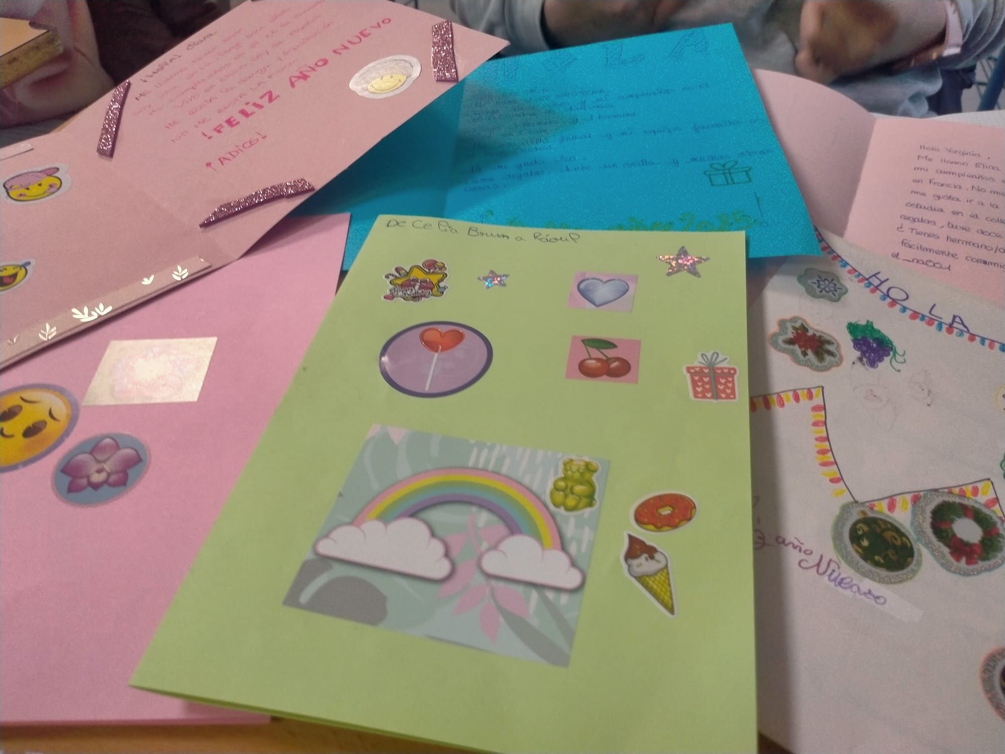 Intercambio de Postales en Francés