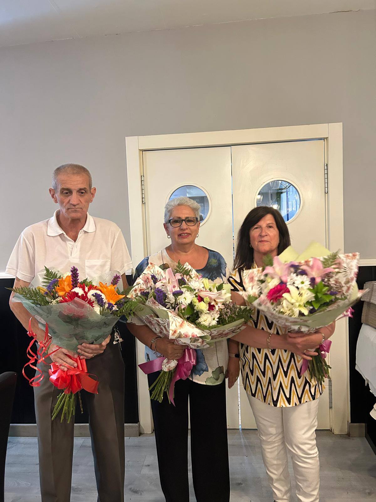 Despedida a Antonio, María y Lola