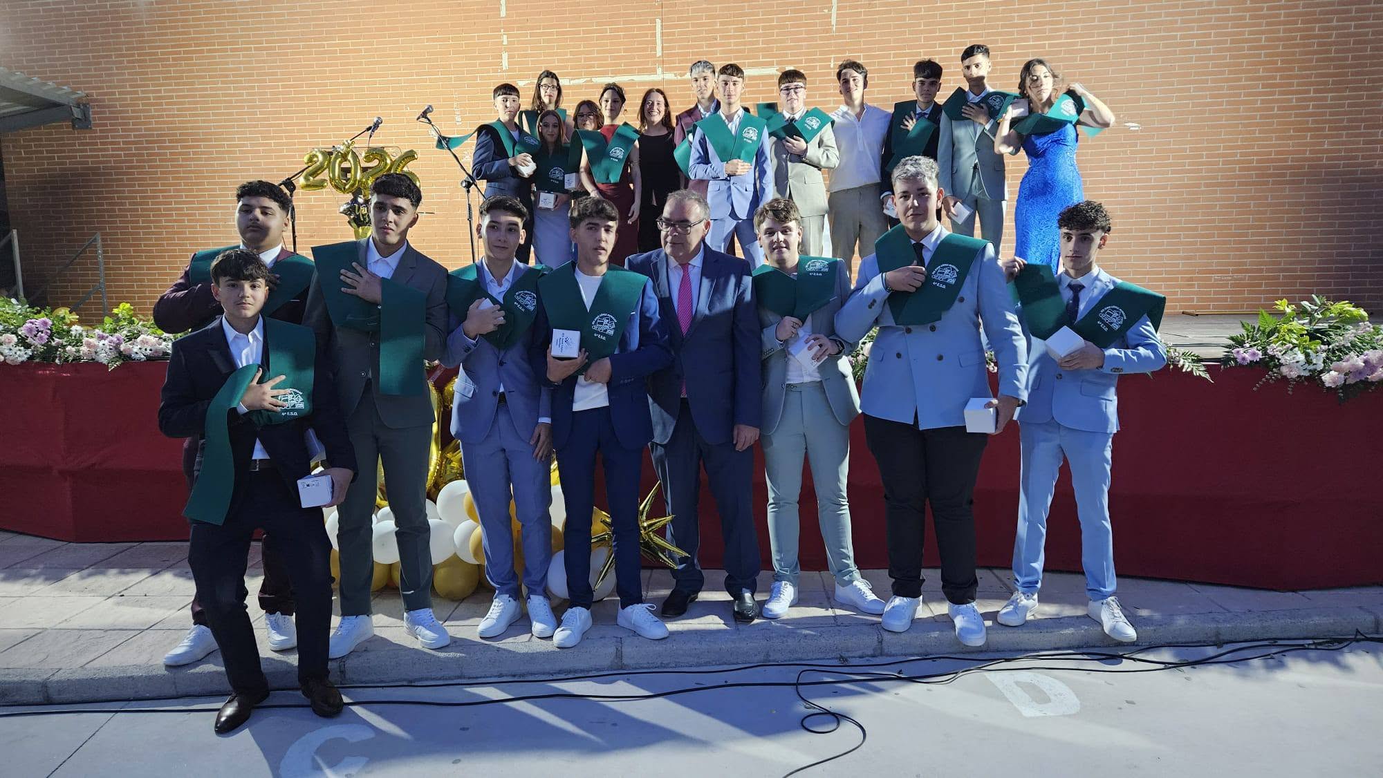 Graduación 4º ESO y CFGB Jardinería y Composiciones Florales