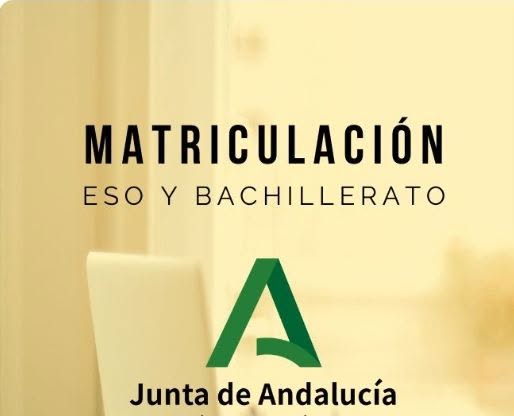 Matriculación ESO y Bachillerato