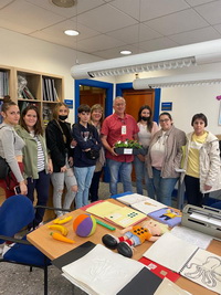 Visita al Centro de Teleasistencia de Málaga